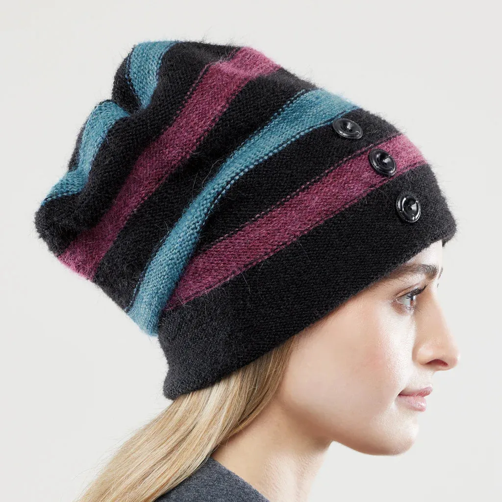 🇨🇦 Olena Zylak Cortina Stripe Hat