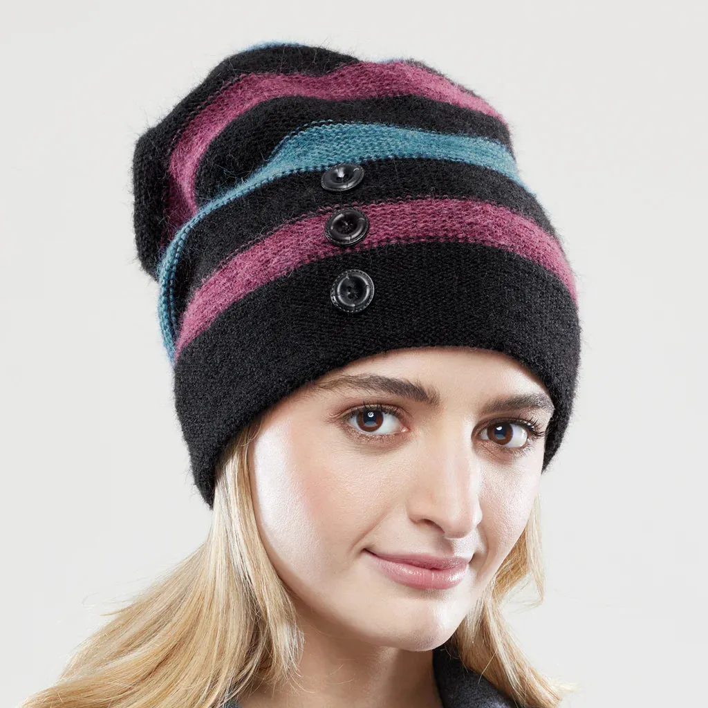 🇨🇦 Olena Zylak Cortina Stripe Hat