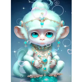 12 Zodiac Monkeys - Full Round Drill Diamond Painting 30*40CM