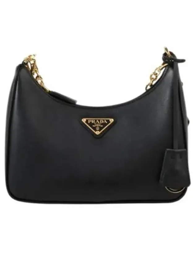 1BC204 QOM 2CYS F0002 Re edition leather mini bag