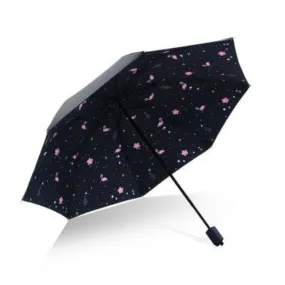 3D Flower Print Unisex Umbrellas