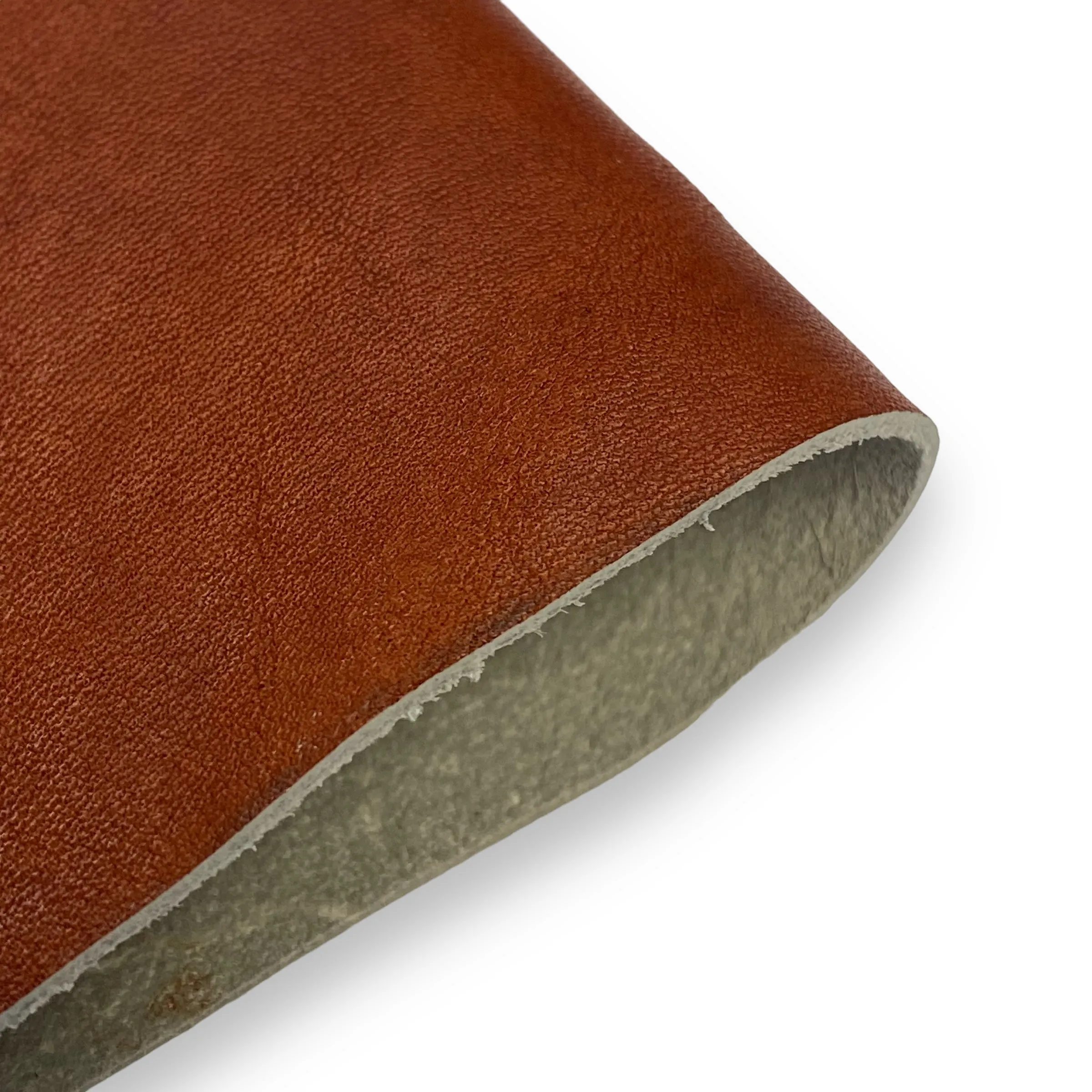 3oz (1.3mm) Cow Leather - Russet (per square foot)