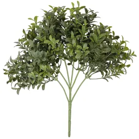 5 Pack Dense Artificial Buxus Foliage 30cm UV Resistant