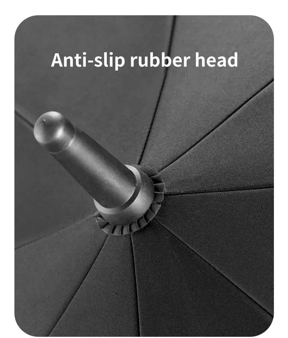 55 inch145cm Automatic Large Top Umbrella Men Business Rain Windproof Golf Umbrella UV Sun Umbrella Advanced Umbrella