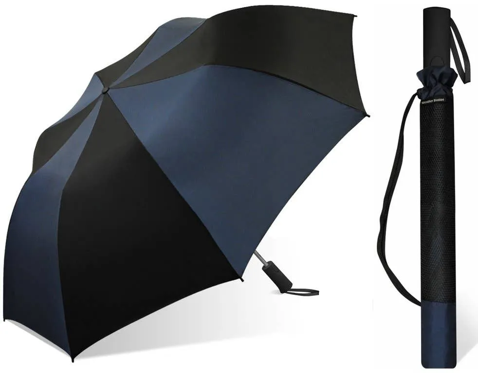 56" Folding Two-Person Automatic Umbrella
