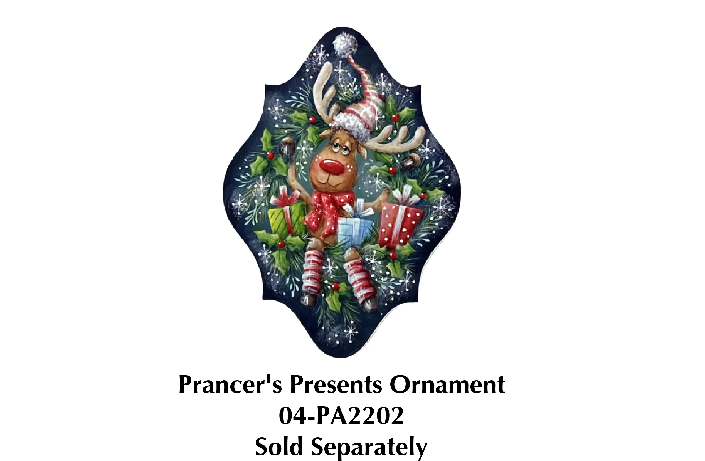 6-1/4" Elizabeth Vertical  Ornament