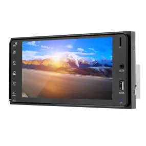 7 Inch 2 DIN for Android 7.0 Car Stereo Radio MP5 Player 4 Core 1 16G GPS Touch Screen Bluetooth Wifi AUX FM Universial for Toyota