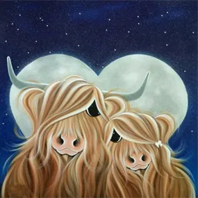 A Pair Of Yaks - Full Round Drill Diamond Painting 40*40CM
