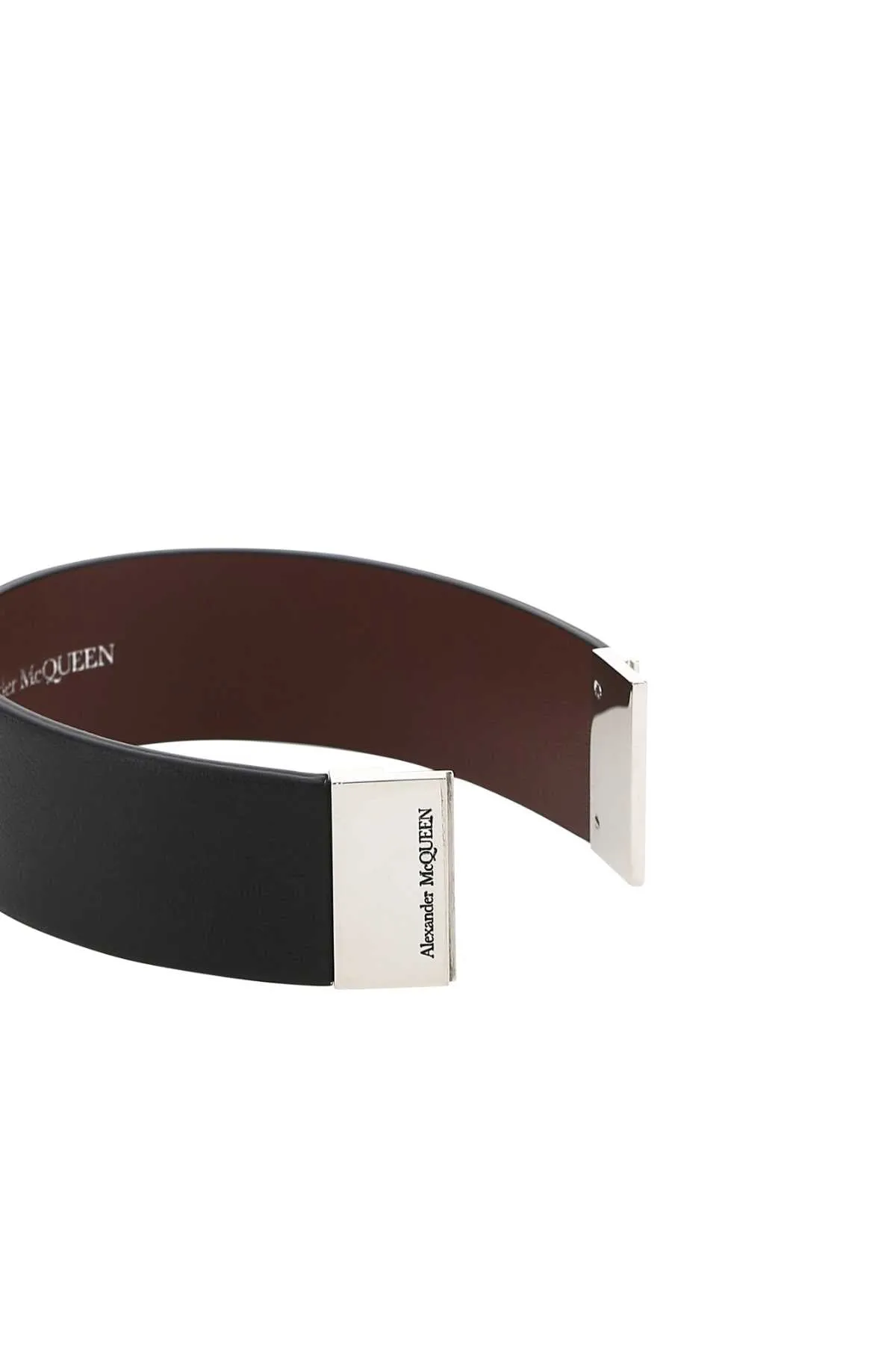 Alexander McQueen Graffiti-Printed Clasp Fastened Bracelet