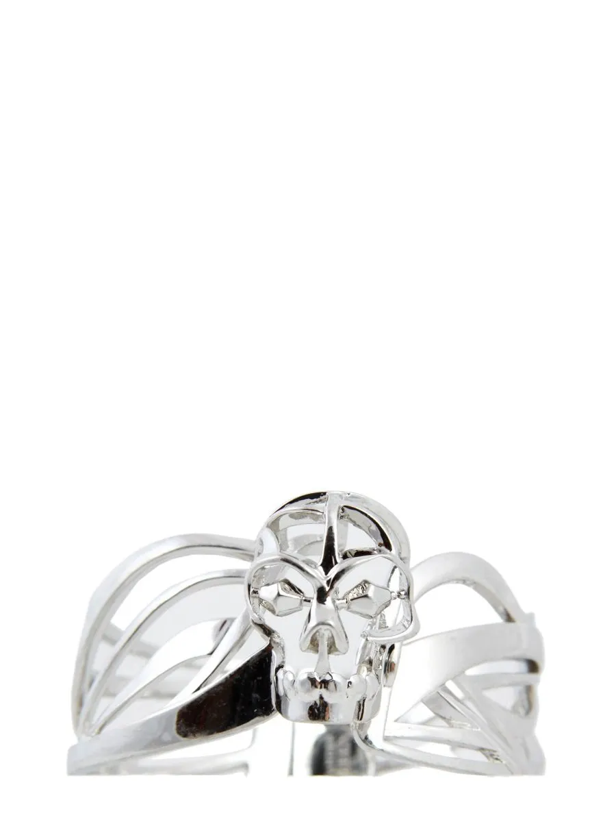 Alexander McQueen Skull Latch Closure Bracelet