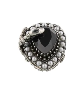 Alexander McQueen Snake Gem Ring