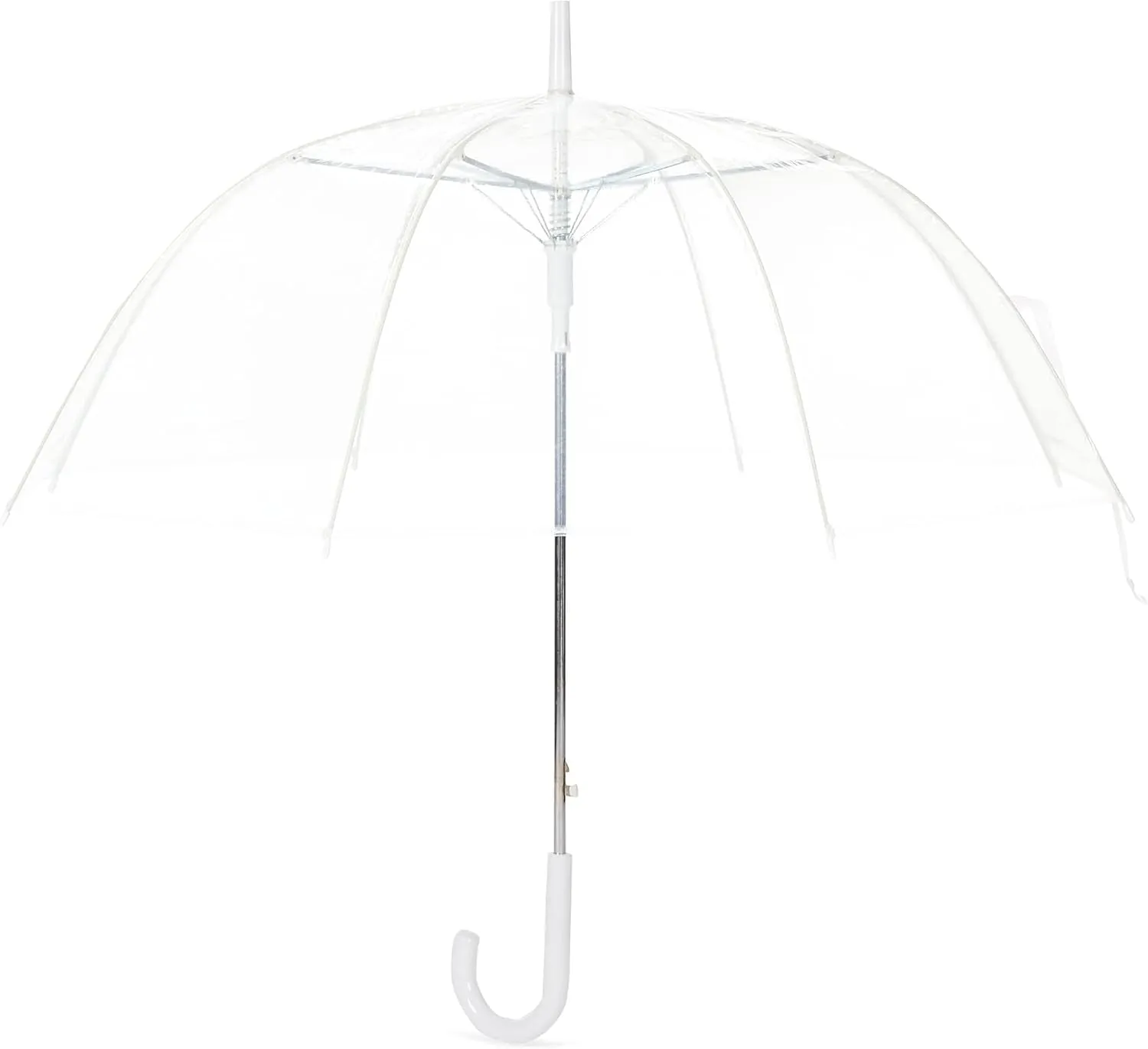 Amazon Basics Clear Bubble Umbrella, Round, 34.5 Inch
