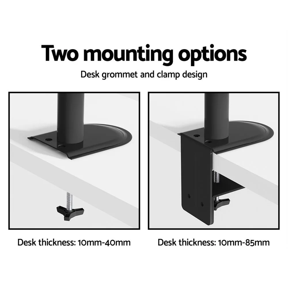 Artiss Monitor Arm Desk Mount Laptop Tray Detachable VESA plate