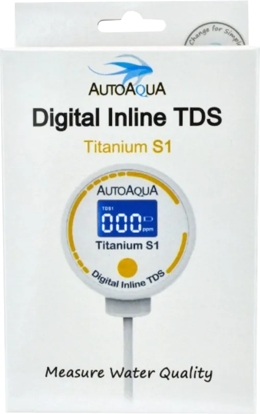 AUTOAQUA DIGITAL INLINE TDS TITANIUM