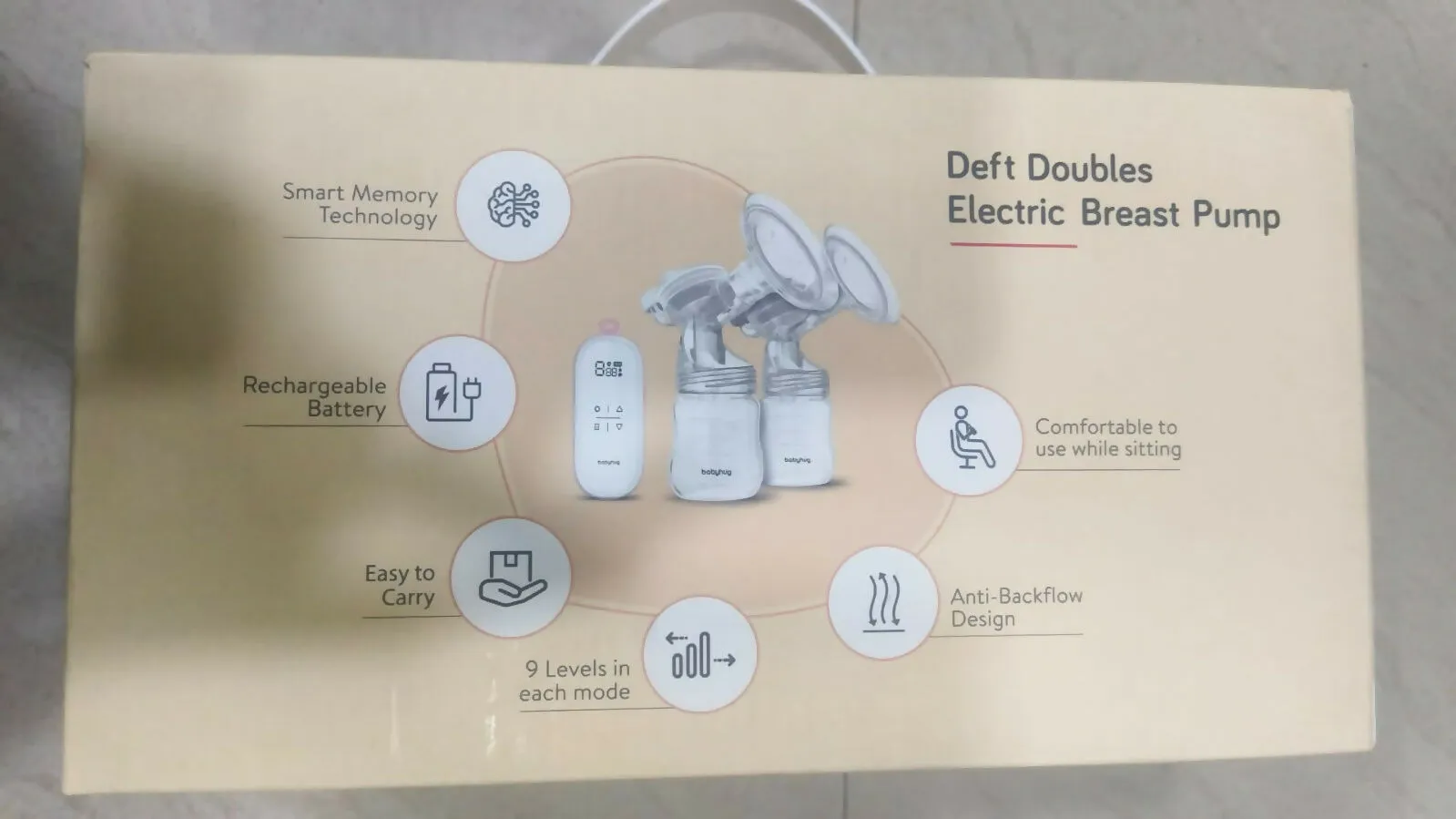 BABYHUG Deft Doubles Electric Breast Pump