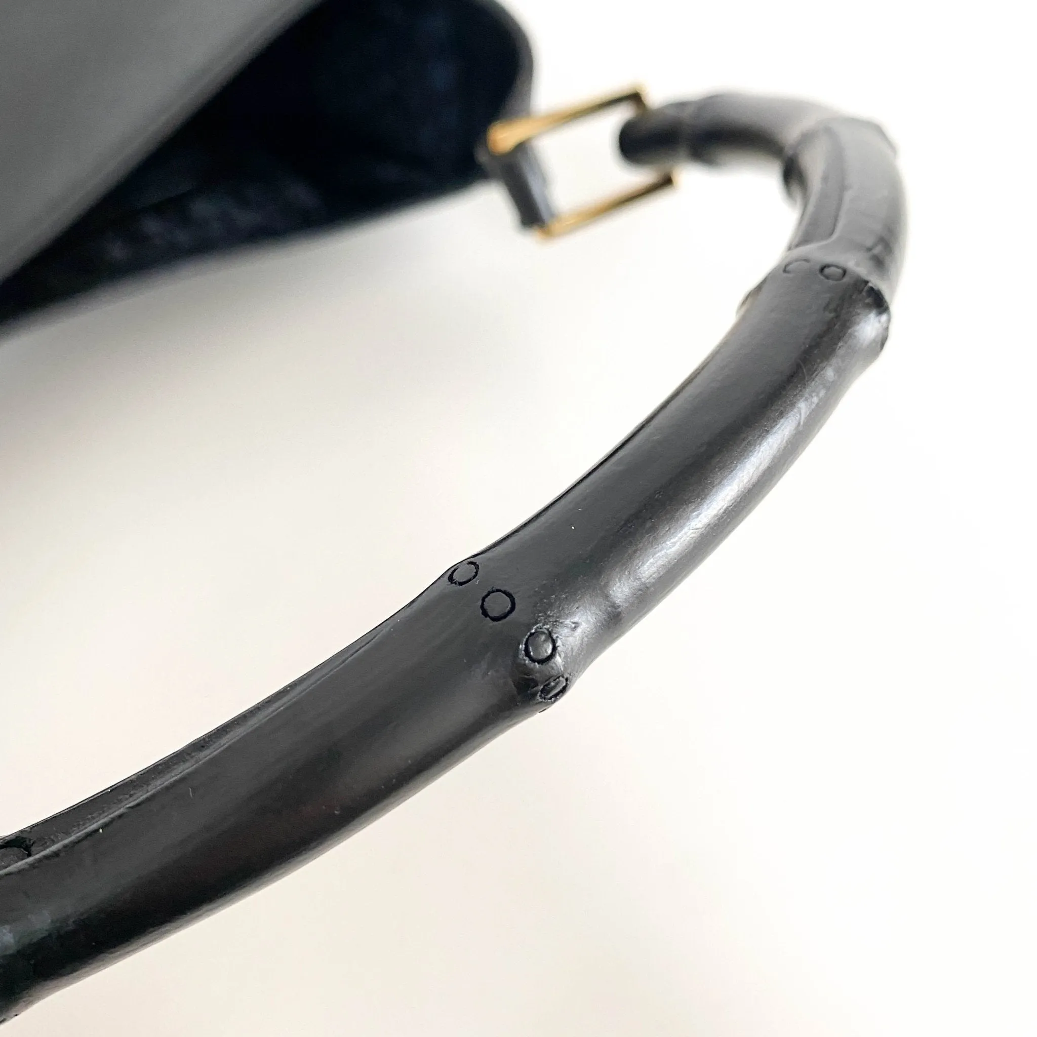 Bamboo Jackie Leather Shoulder Bag