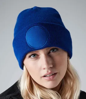 Beechfield Circular Patch Beanie | Multicolor | One Size