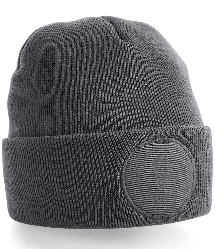 Beechfield Circular Patch Beanie | Multicolor | One Size