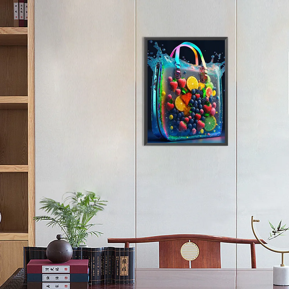 Berries In Bag - Full Round Drill Diamond Painting 30*40CM
