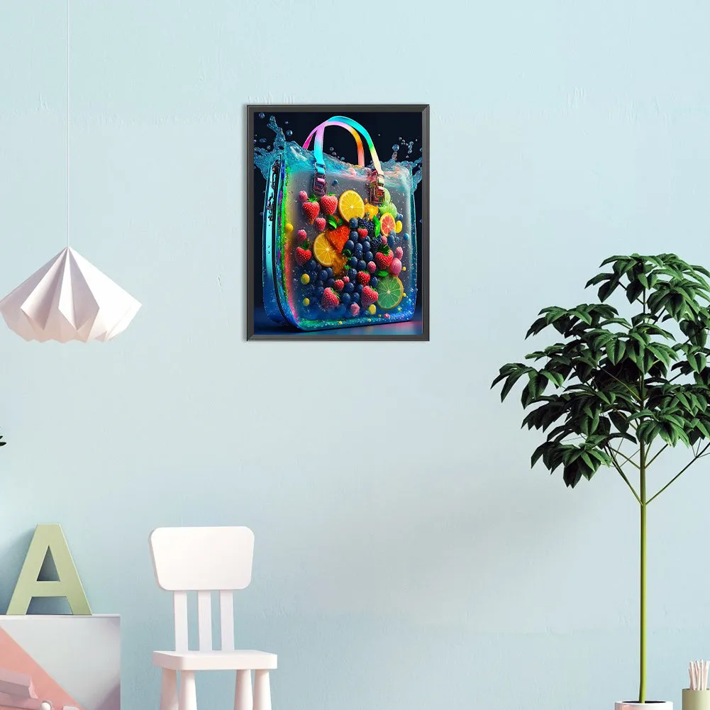 Berries In Bag - Full Round Drill Diamond Painting 30*40CM