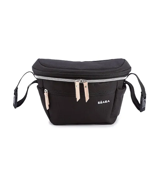 Biarritz Travel Bag and Organizer – Black and Lilies