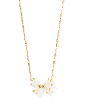 Blair Bow Small Short Pendant