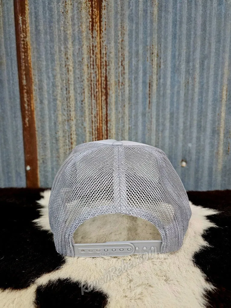 Boot Stitch Trucker Cap in Gray #5987