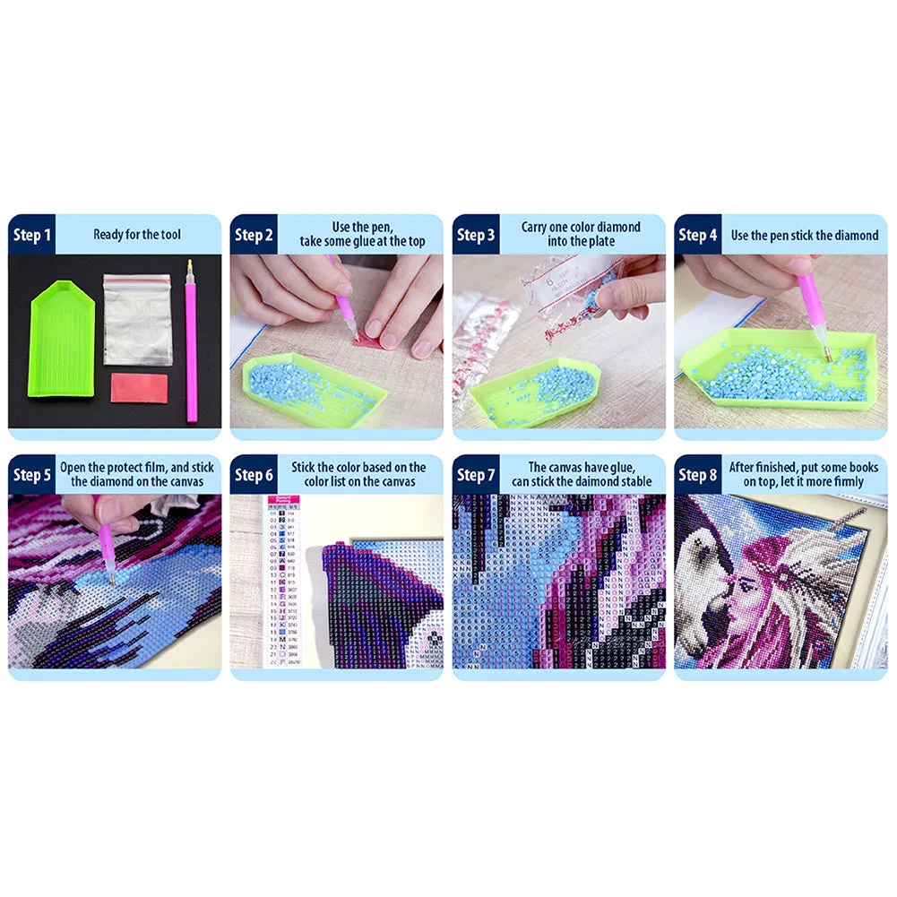 Boots Yak - Full Round Drill Diamond Painting 30*30CM
