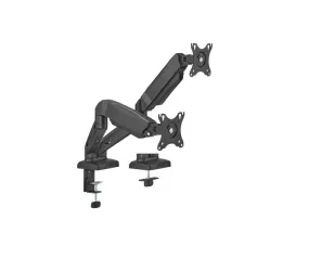 Brateck Economy Dual-Screen Spring-Assited Monitor Arm Fit Most 17"-32" Monitor Up to 9 kg VESA 75x75/100x100