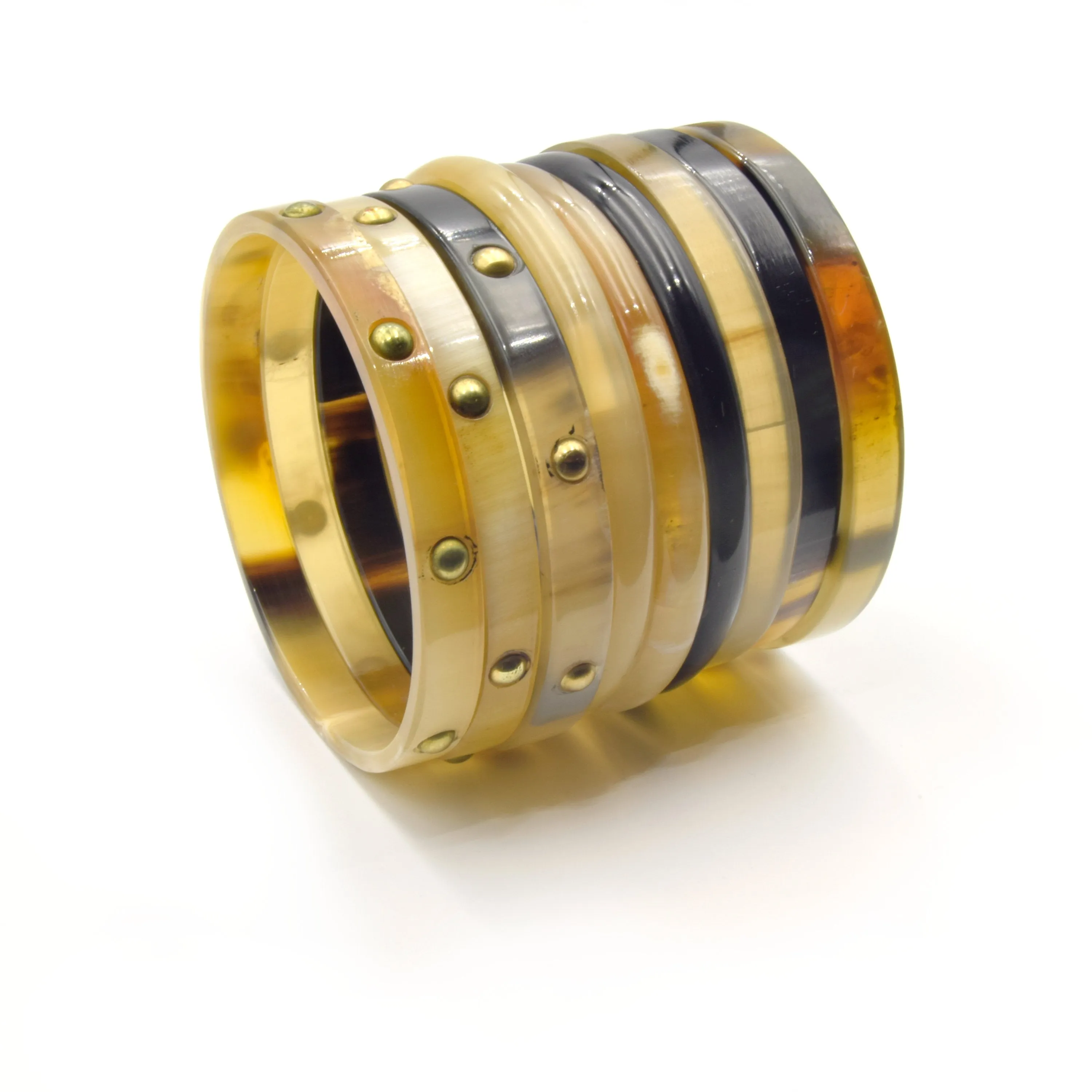 Buffalo Horn Bangles | Stackable Bracelets | Boho Bracelets