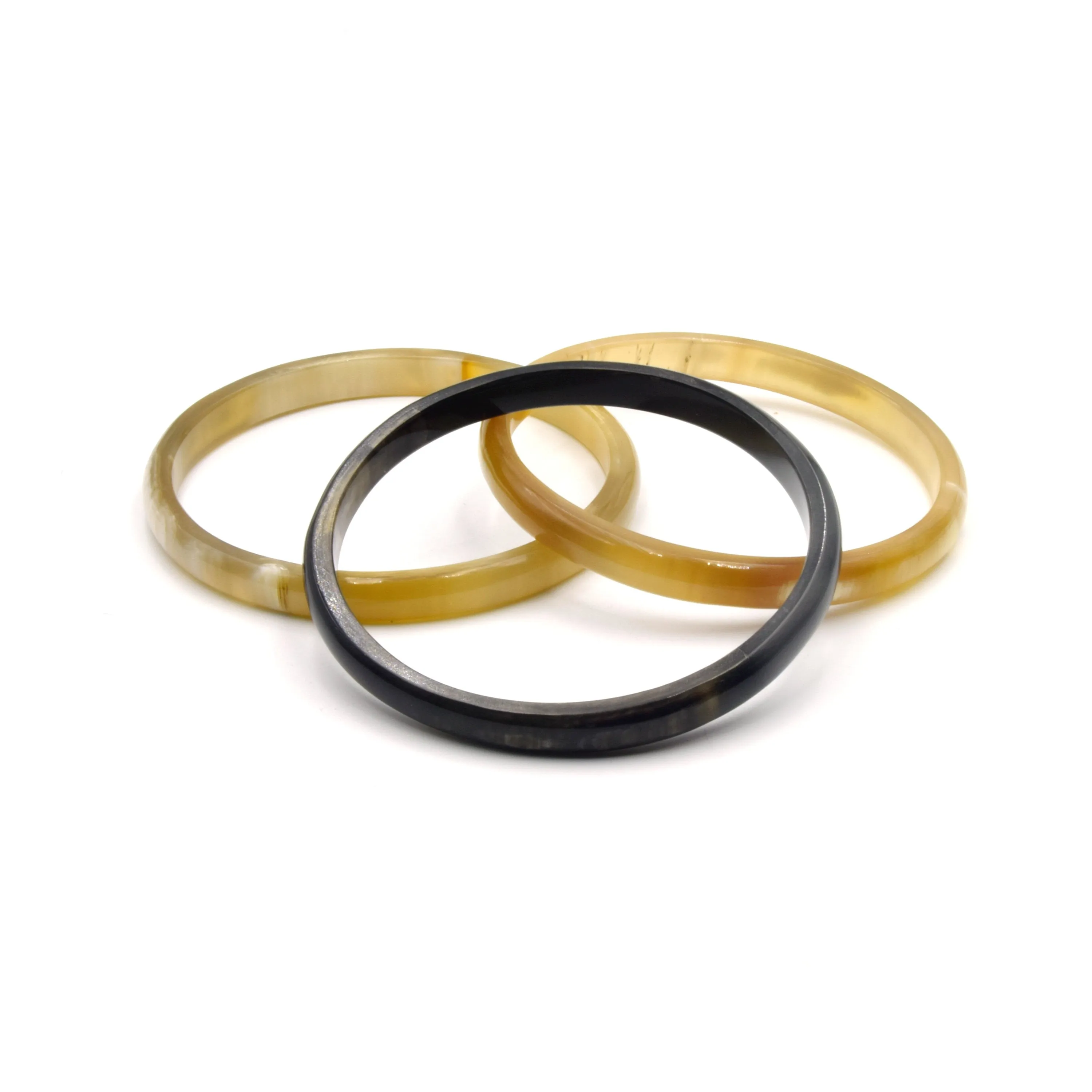 Buffalo Horn Bangles | Stackable Bracelets | Boho Bracelets