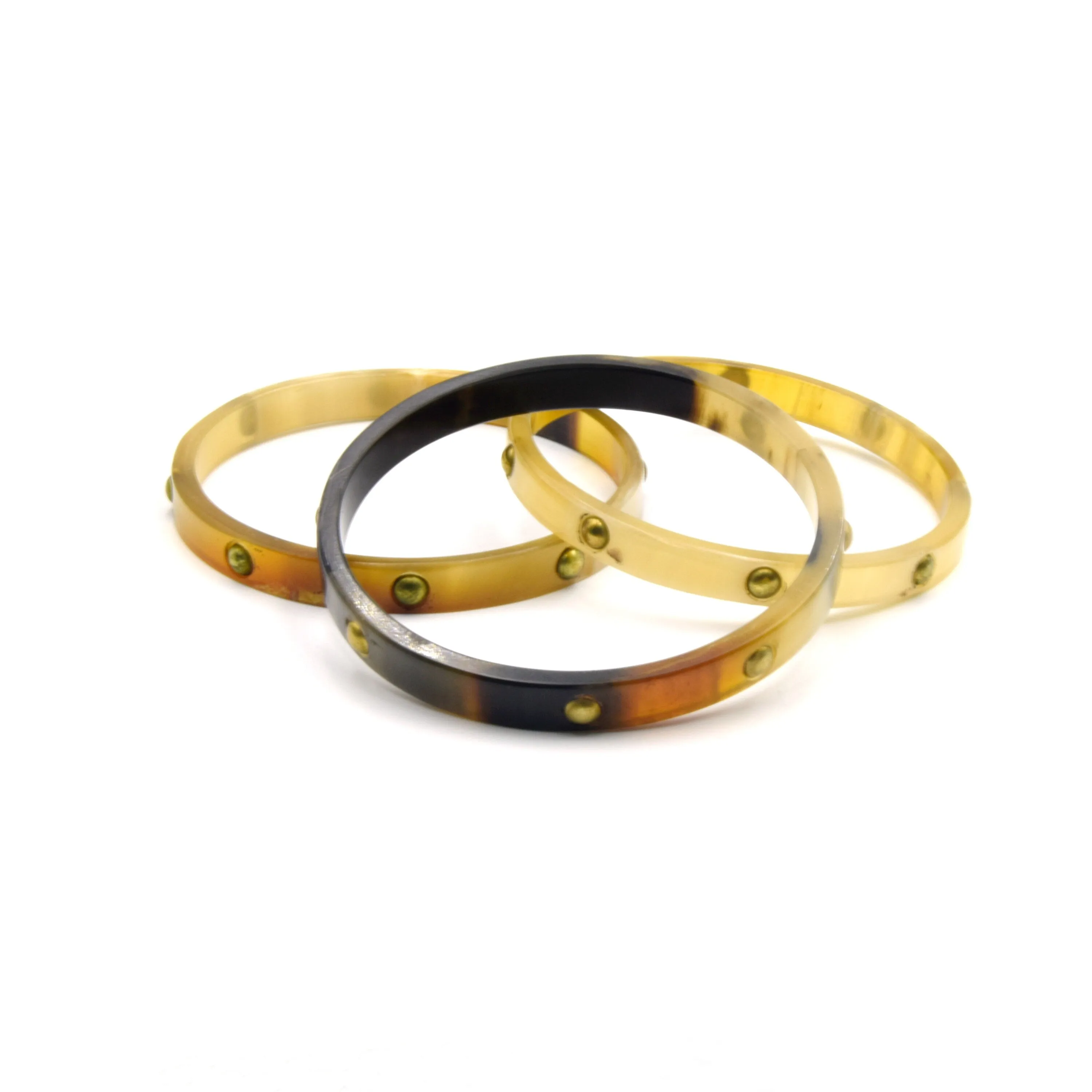 Buffalo Horn Bangles | Stackable Bracelets | Boho Bracelets