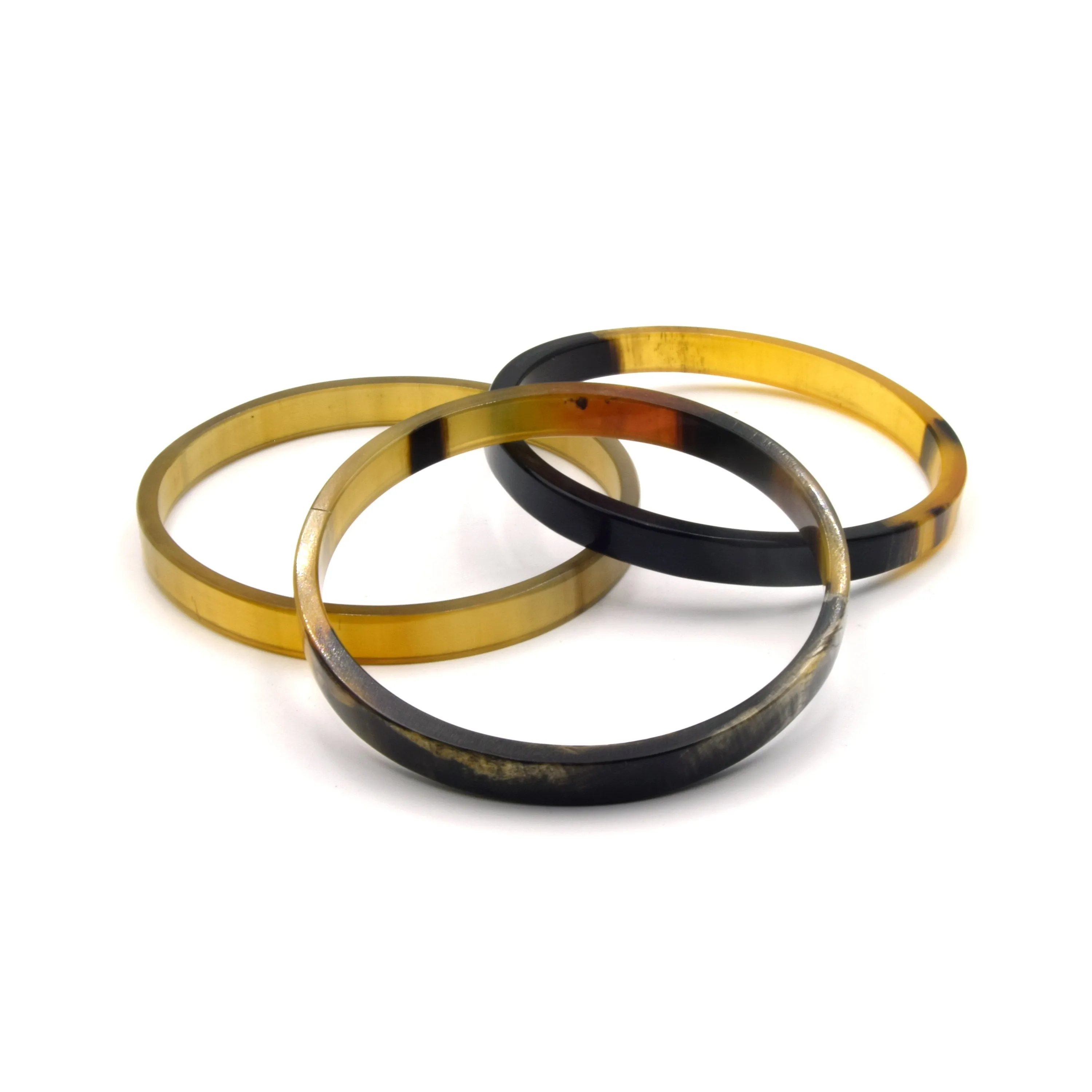 Buffalo Horn Bangles | Stackable Bracelets | Boho Bracelets