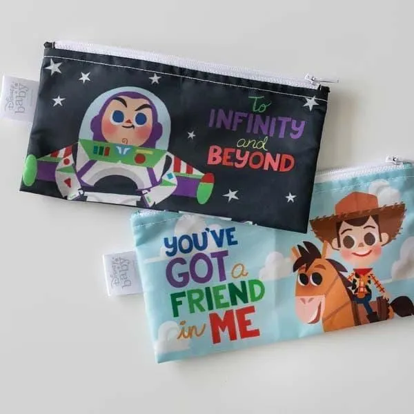 Bumkins Toy Story Reusable Snack Bags - (3 Pack)