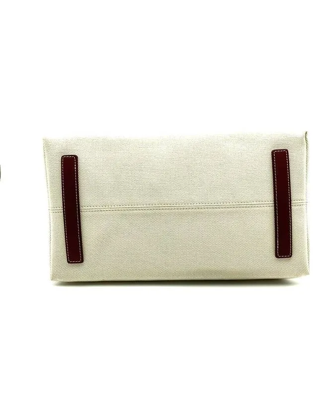 Burberry 8037378 Canvas Medium Logo Graphic Society Shoulder Bag