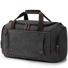 Canvas travel bag Vintage travel bag large capacity