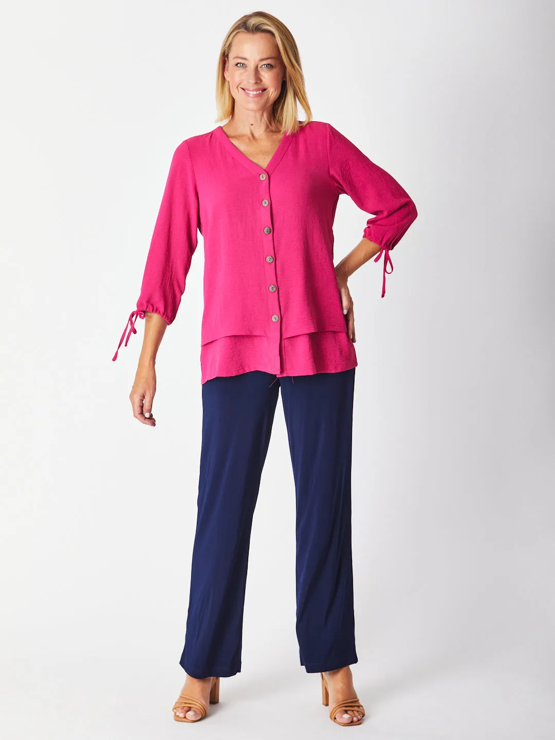 CARIBBEAN JKT - RASPBERRY 29440-Sw