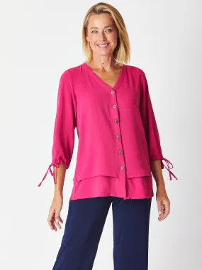 CARIBBEAN JKT - RASPBERRY 29440-Sw