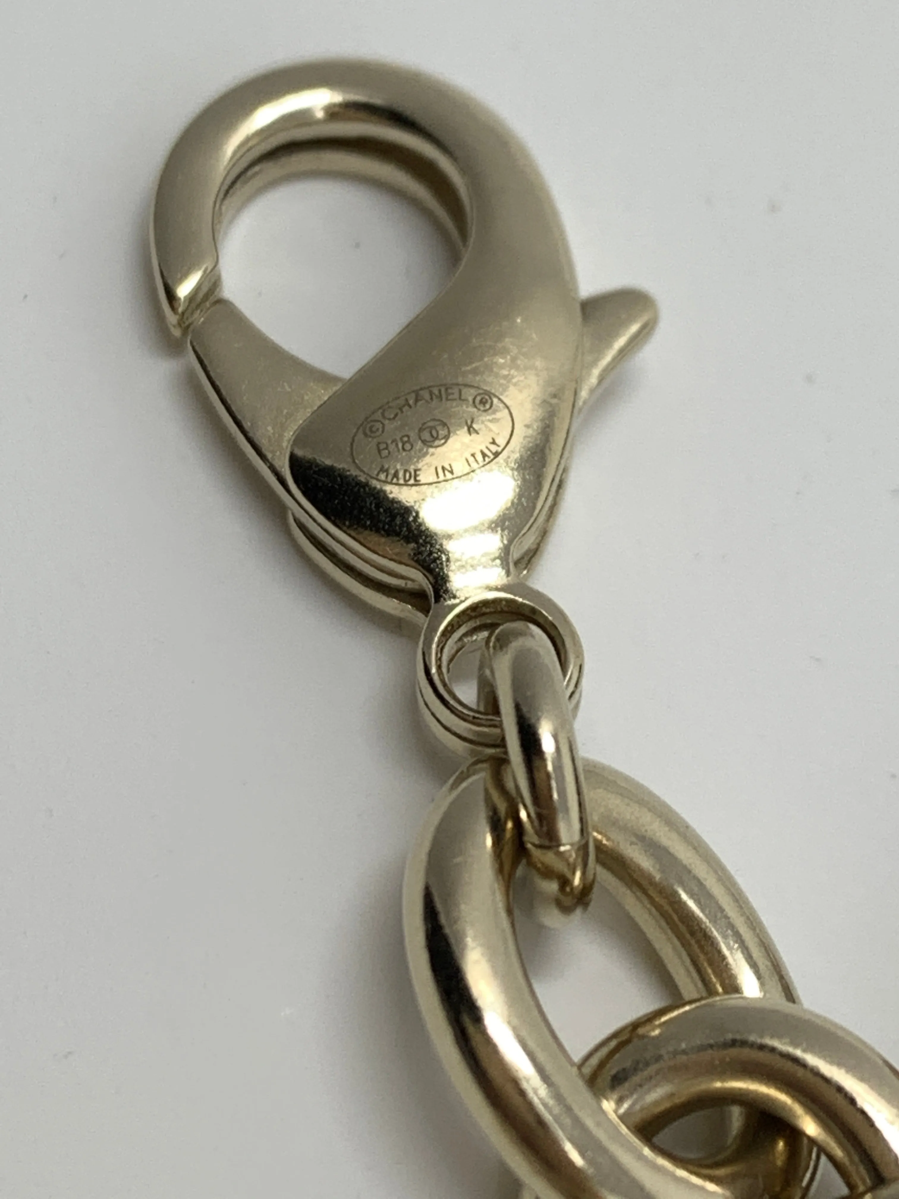 Chanel C-H-A-N-E-L Link Bracelet!