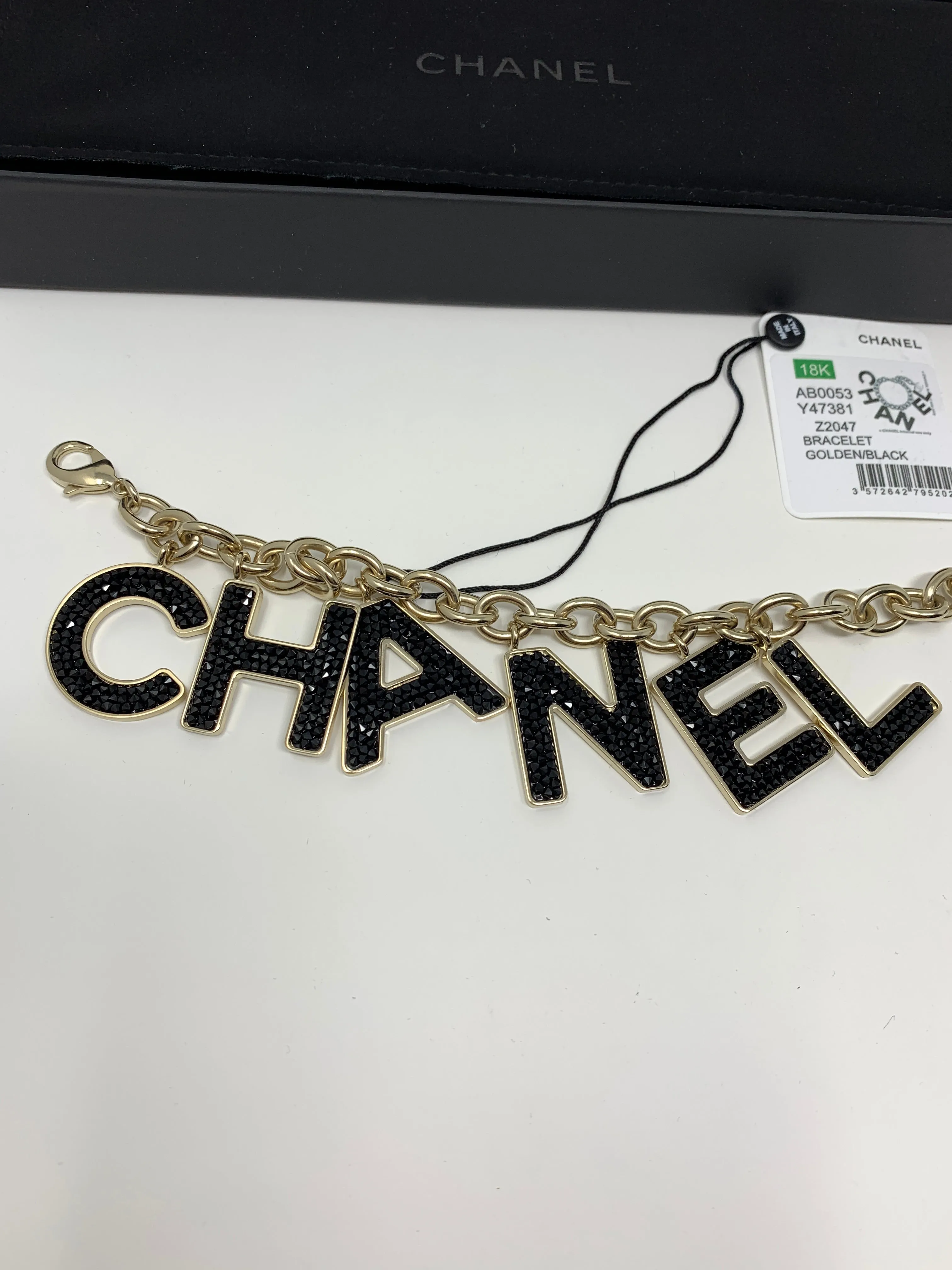 Chanel C-H-A-N-E-L Link Bracelet!