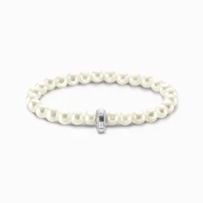 Charm Bracelet Pearls Silver | Thomas Sabo