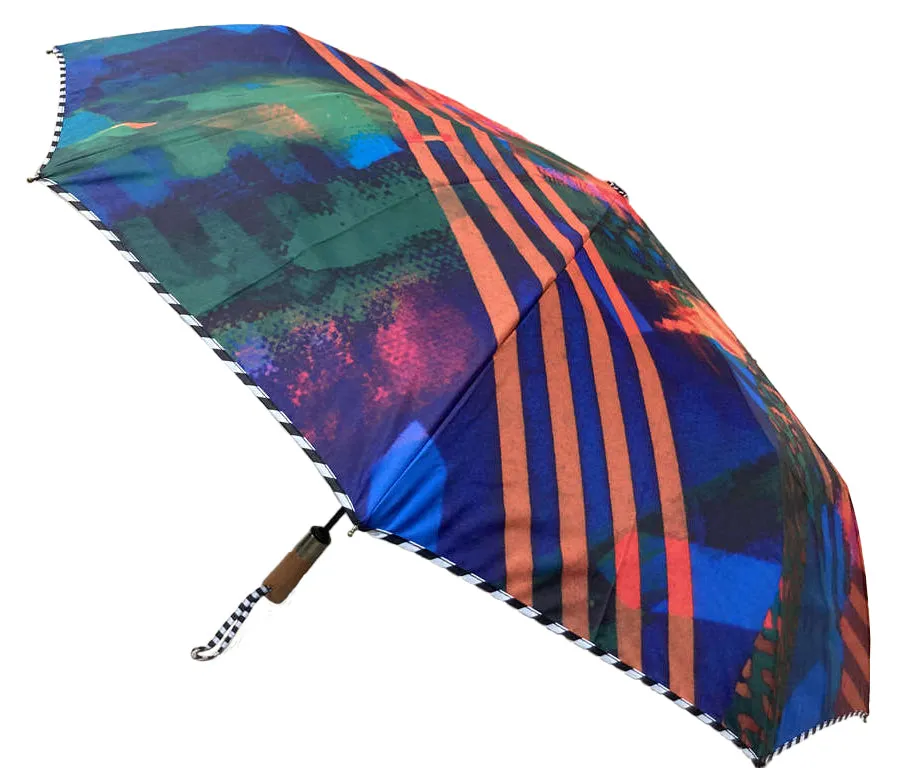 Clare O Connor Eco-Friendly Umbrella Orange
