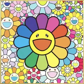 Colorful Flower - Full Round Drill Diamond Painting 40*40CM