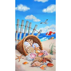 Conch - Full Round Drill Diamond Painting 40*70CM