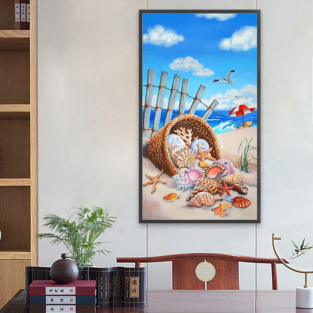 Conch - Full Round Drill Diamond Painting 40*70CM