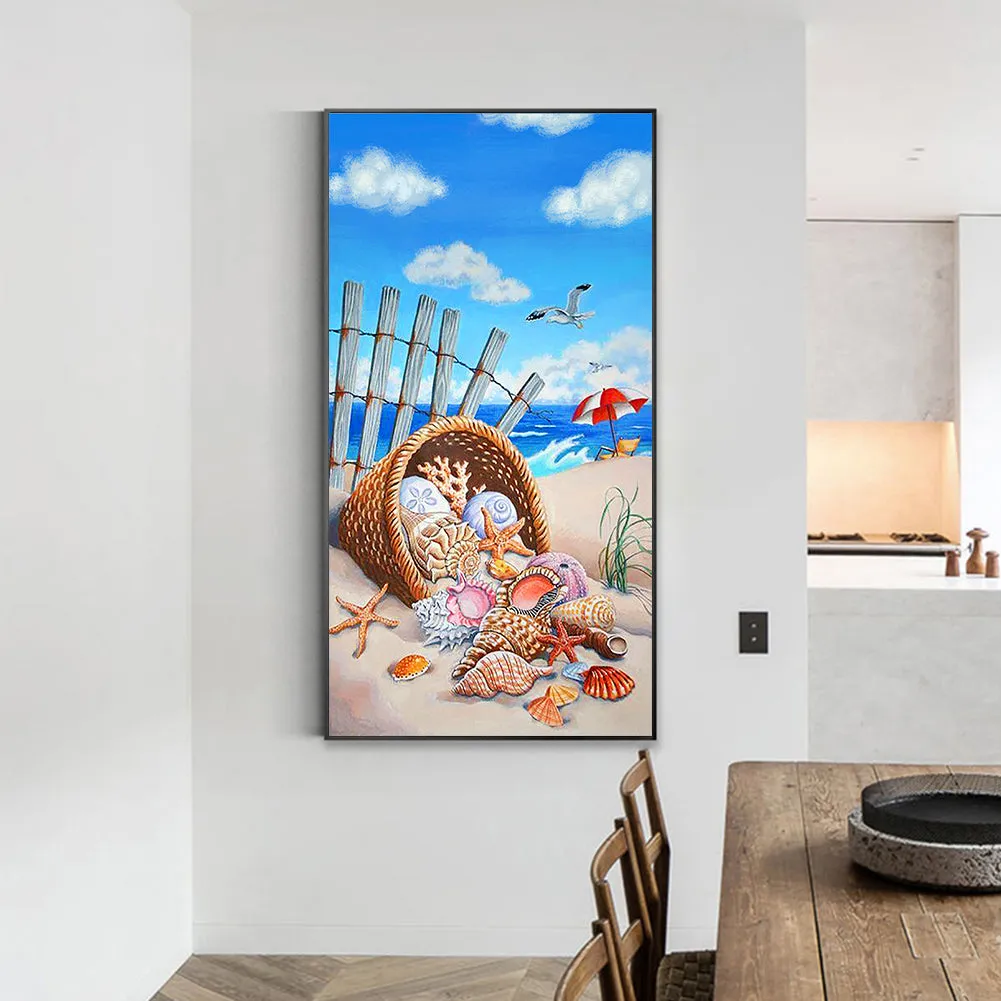 Conch - Full Round Drill Diamond Painting 40*70CM
