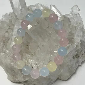 Cotton Candy Opalite 10mm Round Bracelet