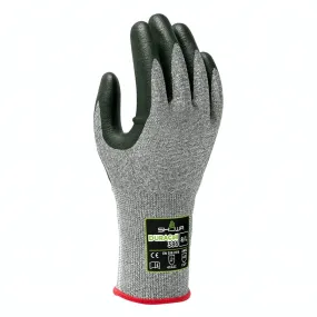 Cut Resistant Gloves - SHOWA Duracoil HPPE Reinforced Liner with Microporous Coating 386