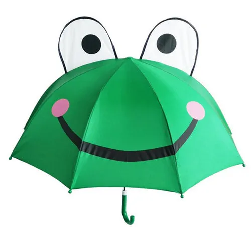 Cute Cartoon Children Umbrella animation creative  long-handled 3D ear modeling kids umbrella For boys girls