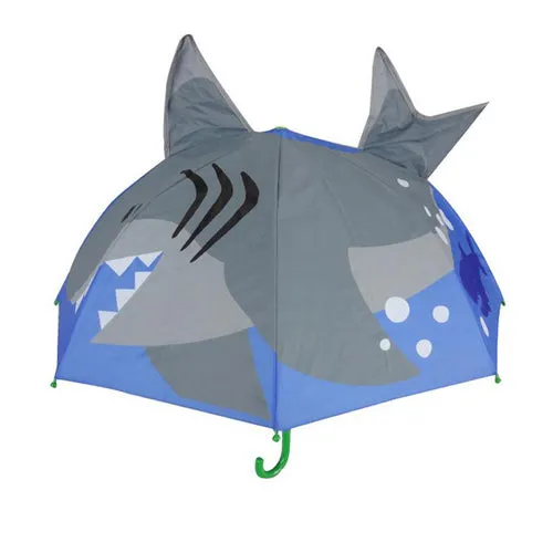 Cute Cartoon Children Umbrella animation creative  long-handled 3D ear modeling kids umbrella For boys girls
